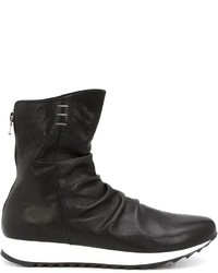 Masnada Creased Ankle Boots
