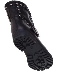 Kelsi Dagger Max Ankle Boot Black Leather