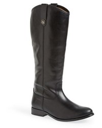 Frye Melissa Button Leather Riding Boot