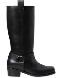 Moschino 40mm Leather Boots