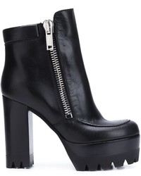 Mulberry Platform Sole Chunky Heel Boots