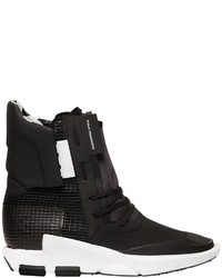 Y-3 Noci Nylon Leather Boot Sneakers