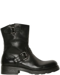 O.x.s. Belted Leather Boots