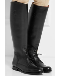 Ariat Palencia Lace Up Leather Riding Boots Black