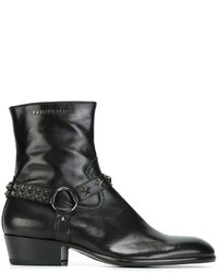 Men's Leather Boots by Philipp Plein 