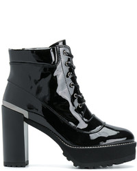 Stuart Weitzman Platform Lace Up Boots