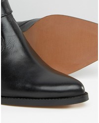 Asos Rambler Leather Western Boots