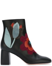 RED Valentino Flower Appliqu Boots