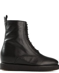 Roberto Del Carlo Lace Up Concealed Wedge Boots