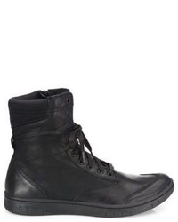 Diesel S Boulevard Leather Ankle Boots