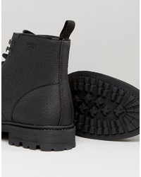 Religion Scotchgrain Leather Laceup Boots