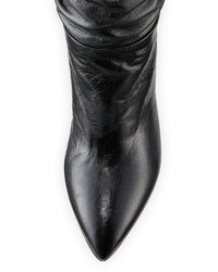 Prada Scrunch Leather 75mm Boot