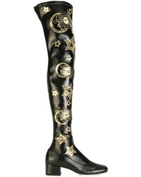 Chiara Ferragni Sequins Stars Boots