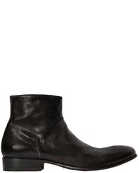 Shoto 30mm Brushed Leather Ankle Boots