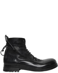 Marsèll Smooth Leather Combat Boots