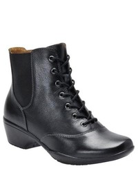 Softspots Mckyla Black Leather Boots