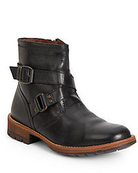 Steve Madden Napier Leather Ankle Boots