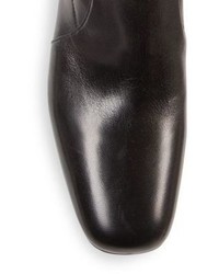 Prada Tall Stretch Leather Boots