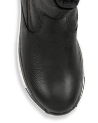Cole Haan Textured Leather Boots
