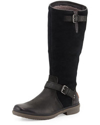 UGG Thomsen Weather Resistant Suede Leather Boot Black