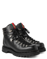 Gucci Tracker Leather Boots