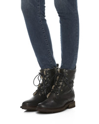 Frye Valerie Lace Up Booties