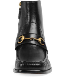 Gucci Vegas Horsebit Leather Boot Black