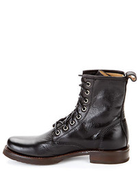 Frye Veronica Combat Leather Boots