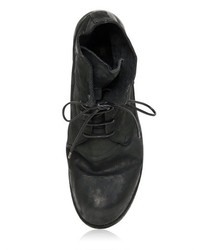 Officine Creative Washed Leather Lace Up Boots