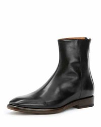 Frye Wright Back Zip Leather Boot