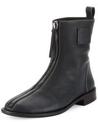 Giuseppe Zanotti X Zayn Zip Front Leather Ankle Boot