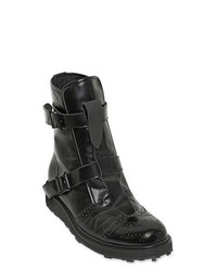 Yohji Yamamoto Belted Calf Leather Boots