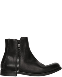 Diesel Zip Around Smooth Leather Ankle Boots
