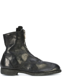 Guidi Zip Detail Boots