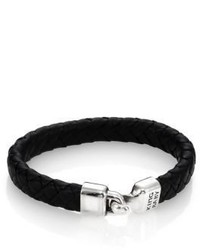 King Baby Studio Braided Leather Bracelet