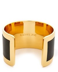 Rachel Zoe Eloise Leather Z Cuff Bracelet