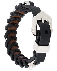 Givenchy Woven Buckled Bracelet