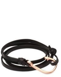 Miansai Hook Leather Bracelet