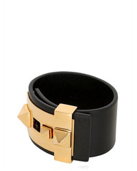 Valentino Rockstud Leather Cuff Bracelet