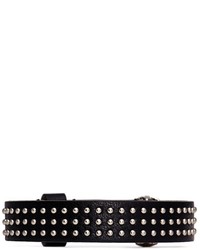 Alexander McQueen Skull Nappa Leather Bracelet