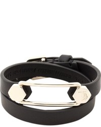 Tod's Leather And Metal Cuff Bracelet