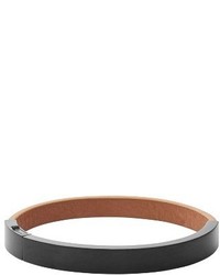 Skagen Vinther Stainless Steel Leather Bracelet