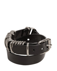 Ann Demeulemeester Wrap Around Leather Bracelet