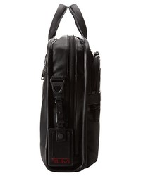 Tumi Alpha 2 Organizer Portfolio Leather Brief Briefcase Bags