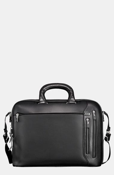 Tumi Arrive Narita Slim Leather Briefcase, $875 | Nordstrom | Lookastic