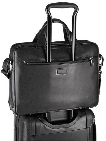 Tumi Arrive Sawyer Leather Briefcase, $945 | Nordstrom | Lookastic