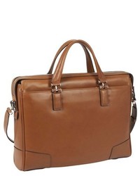 Tumi Astor Regis Slim Zip Top Italian Leather Briefcase, $695