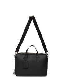 Giorgio Armani Black Classic Briefcase
