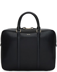 Paul Smith Black Leather Briefcase