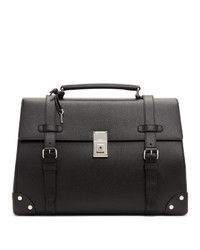 Gucci Black Medium Briefcase Duffle Bag